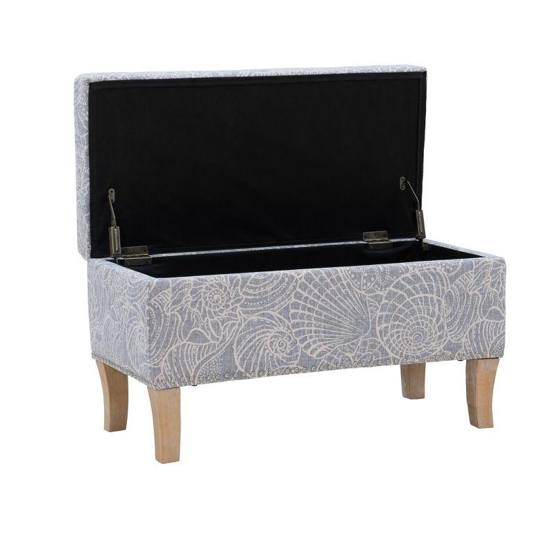 Stephanie Storage Ottoman - Linon