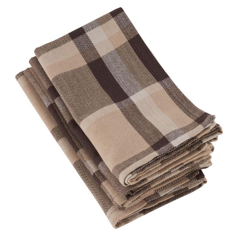 Saro Lifestyle Plaid Napkin