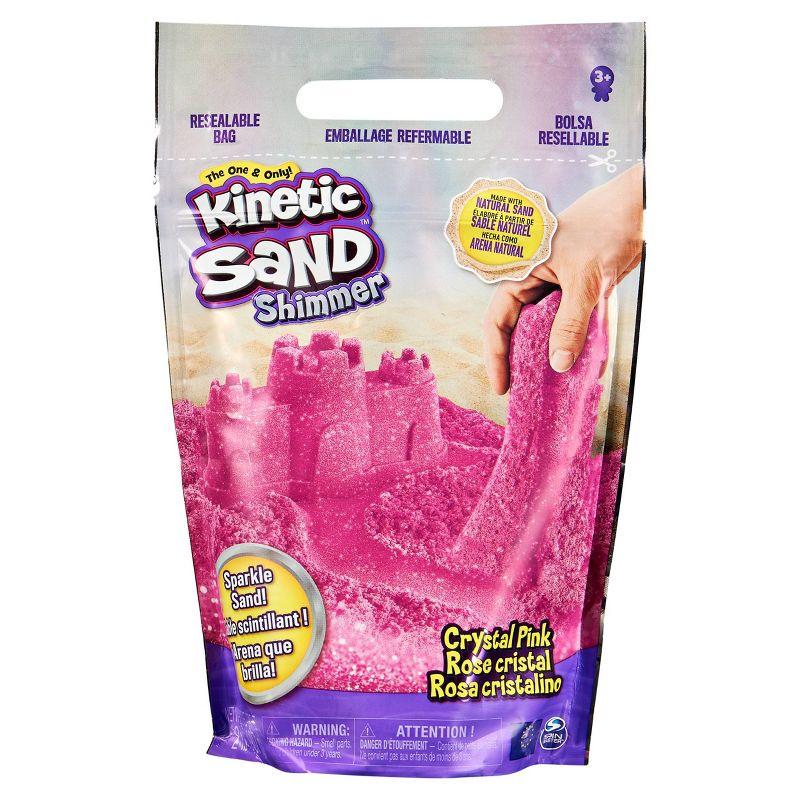 Crystal Pink Shimmering Children's Kinetic Sand 2lb Bag