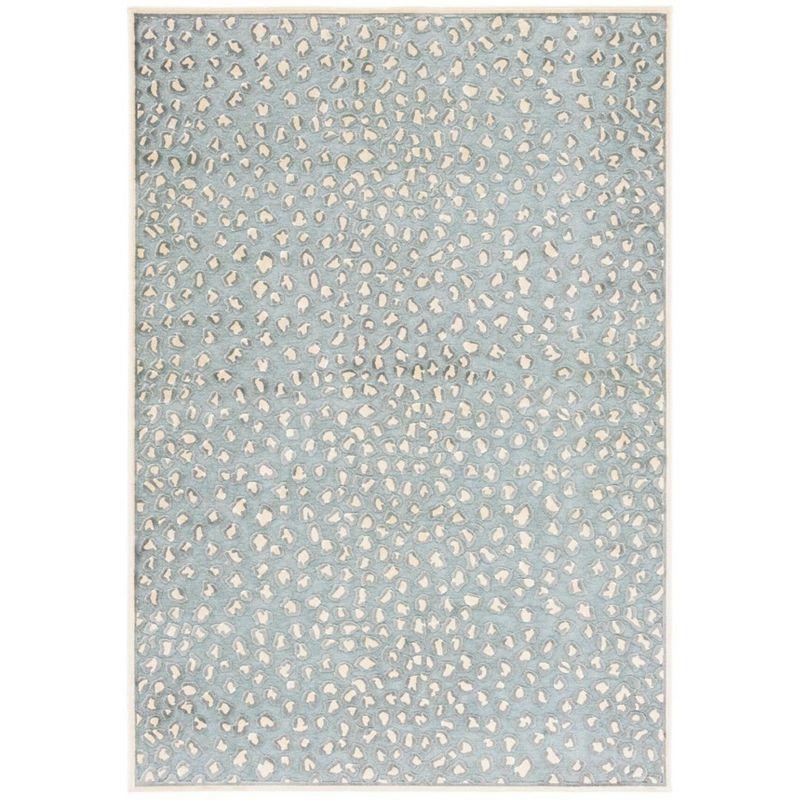 Paradise PAR84 Power Loomed Indoor Area Rug - Cream/Spruce - 5'3"x7'6" - Safavieh.