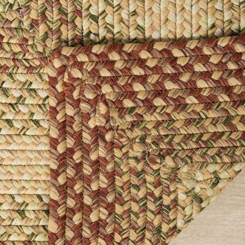 Braided BRD303 Hand Woven Area Rug - Rust/Multi - 5'x8' - Safavieh.