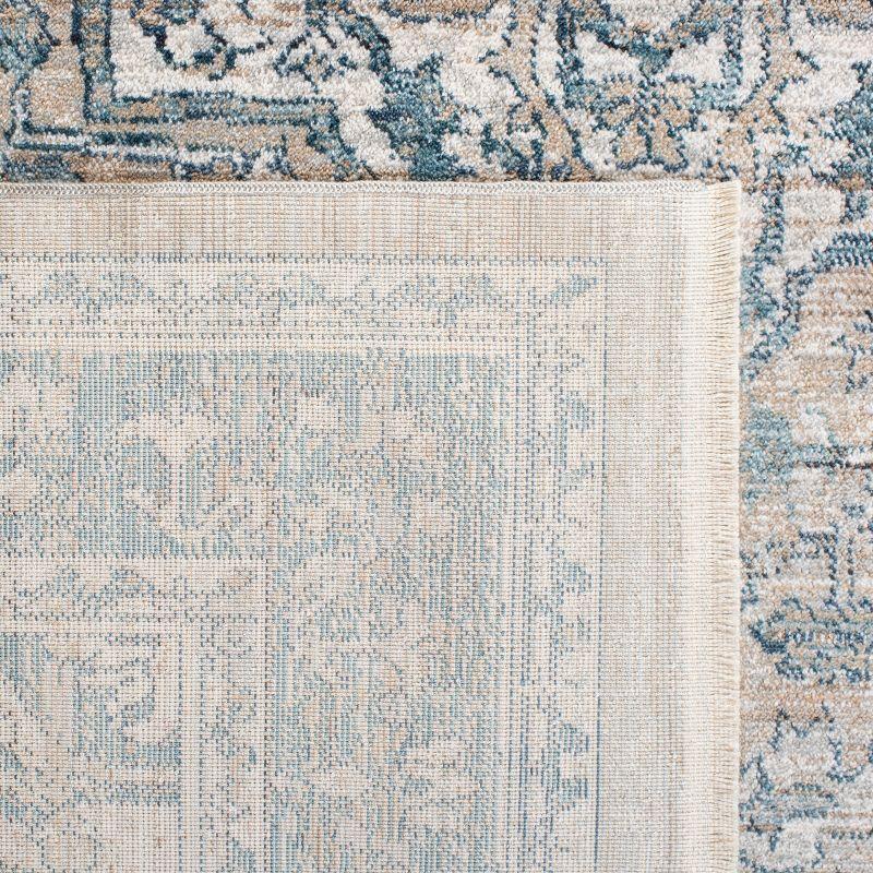 Victoria VIC910 Power Loomed Indoor Accent Rug - Blue/Grey - 2'2"x4' - Safavieh