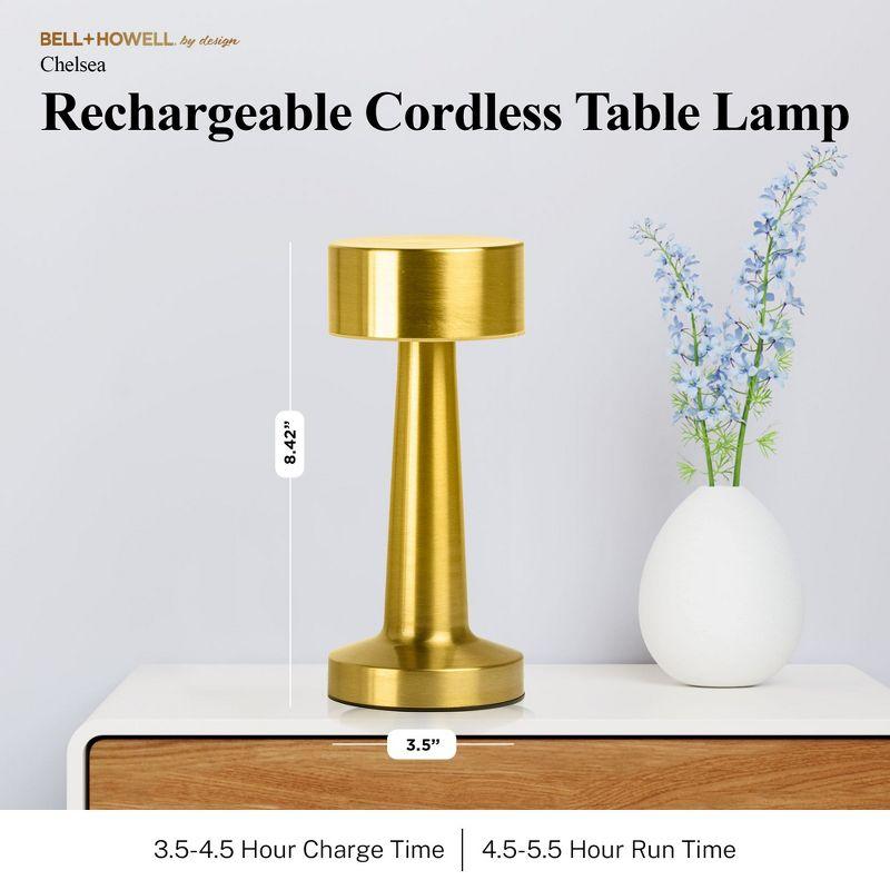 Bell + Howell Bell + Howell Chelsea Table Lamp 2 Pack Led Rechargeable
