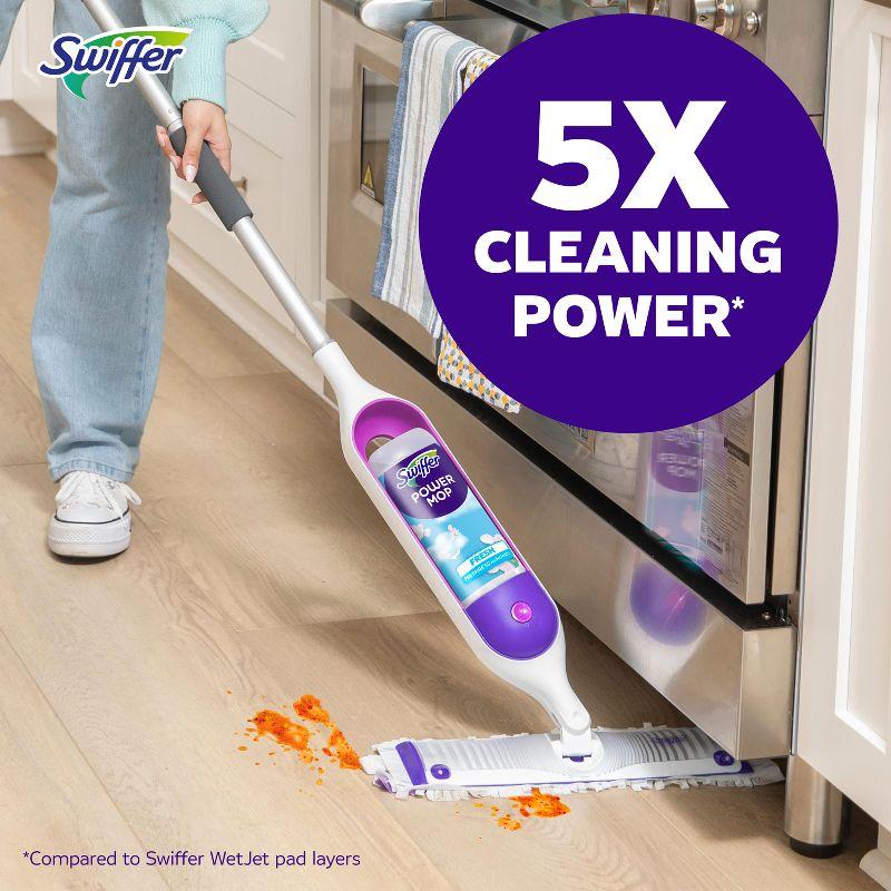 Swiffer Power Mop Multi-Surface Mop Kit for Floor Cleaning