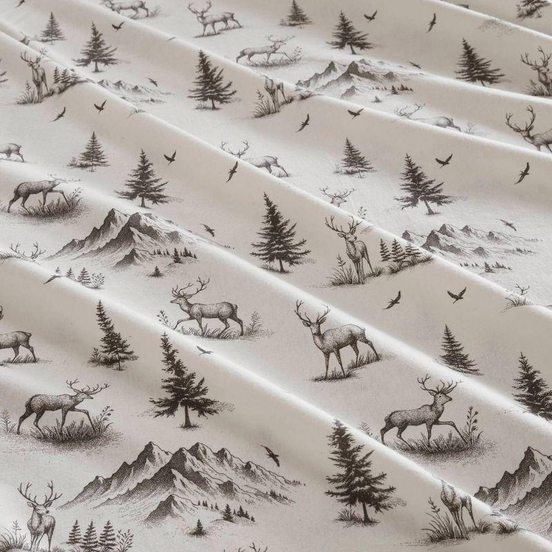 Woolrich 100% Cotton Flannel Sheet Set