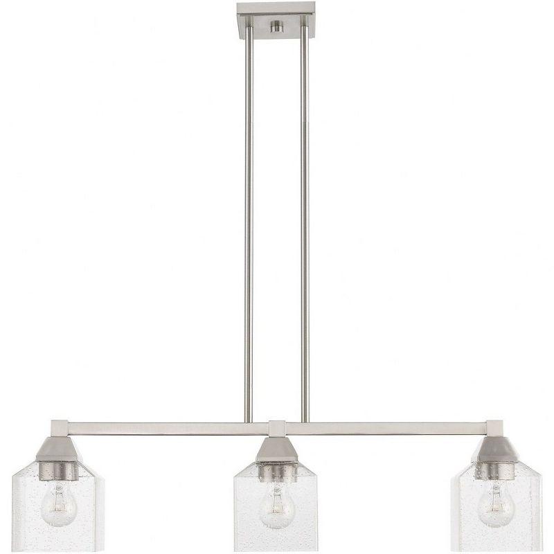 Livex Lighting Aragon 3 - Light Chandelier in  Brushed Nickel