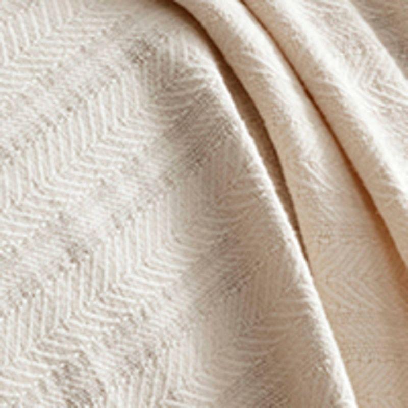 Vellux Vellux 100% Cotton Blanket - Soft, Breathable, Cozy & Lightweight Thermal Blanket  All-Season Blanket Perfect for Layering Bed, Couch & Sofa - Hotel Quality