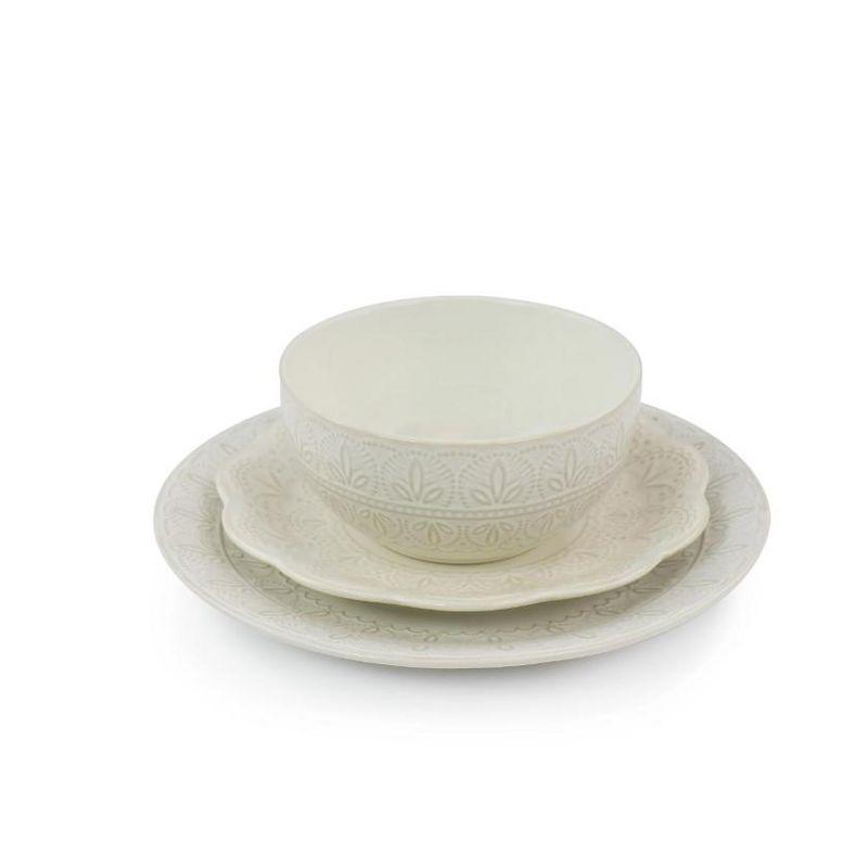 Ophelia & Co. Avelar 16 Piece Stoneware Dinnerware Set - Service for 4