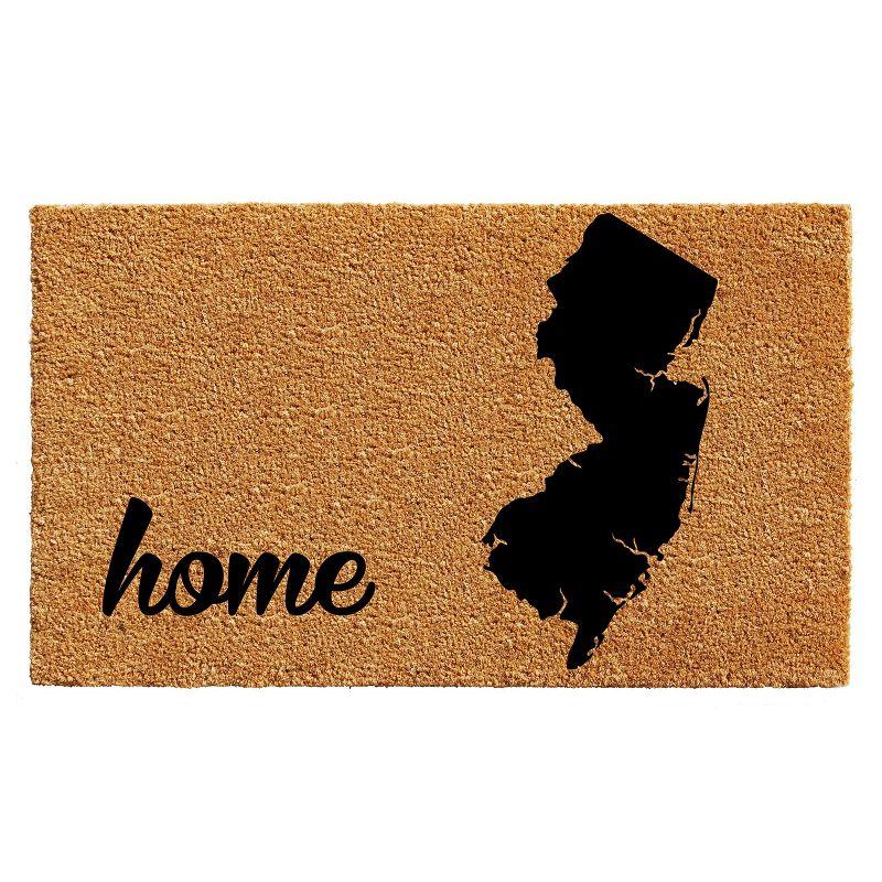 Calloway Mills 105341830 New Jersey Doormat 18 In. x 30 In. Natural/Black