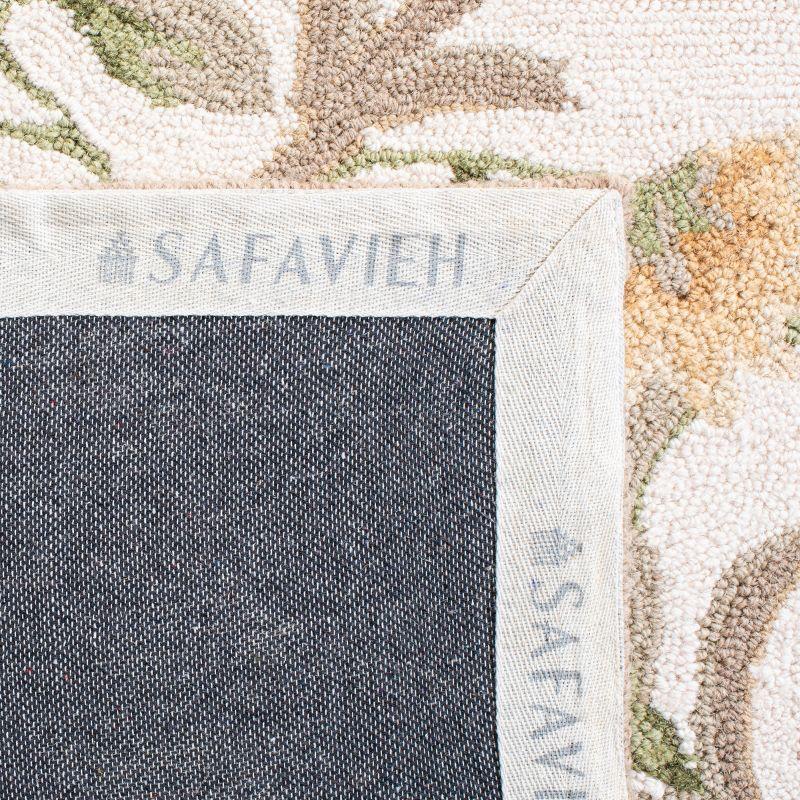 Chelsea HK248 Handmade Runner Rug - 2'6"x18' - Ivory - Safavieh