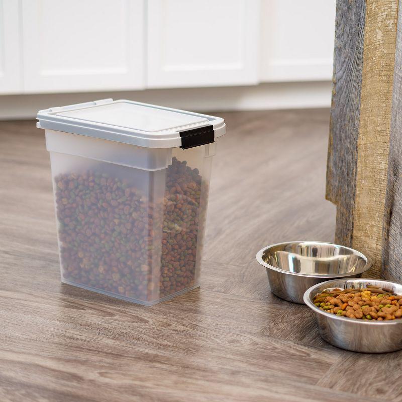 IRIS Airtight Pet Food Storage Containers