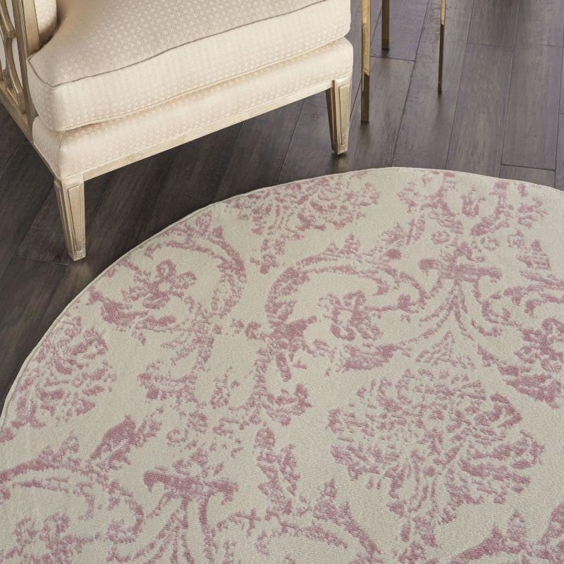 Nourison Jubilant Farmhouse Vintage Damask Area Rug