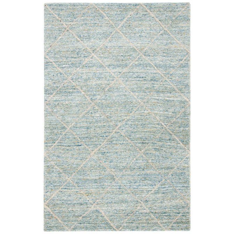 Himalaya HIM423 Handmade Area Rug - 5'x8' - Blue - Safavieh