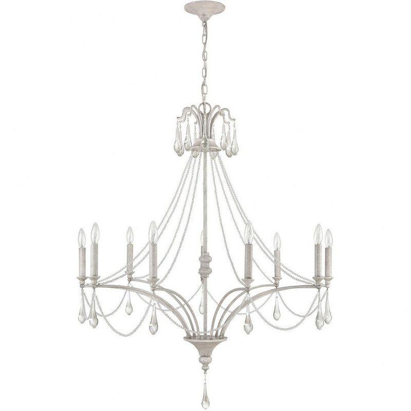 Elk Home French Parlor 9 - Light Chandelier in  Vintage White