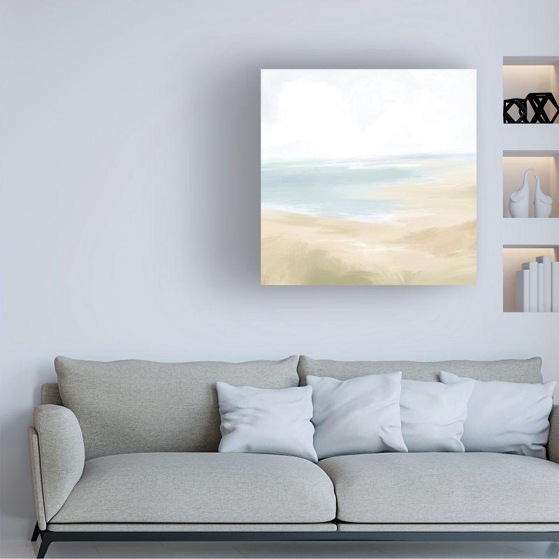 Victoria Barnes  Minimal Beach Tones I Canvas Art