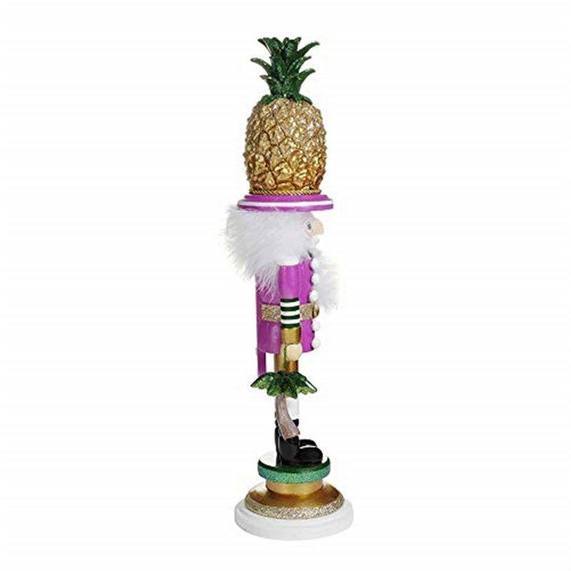 Kurt Adler Hollywood Pineapple Hat Nutcracker