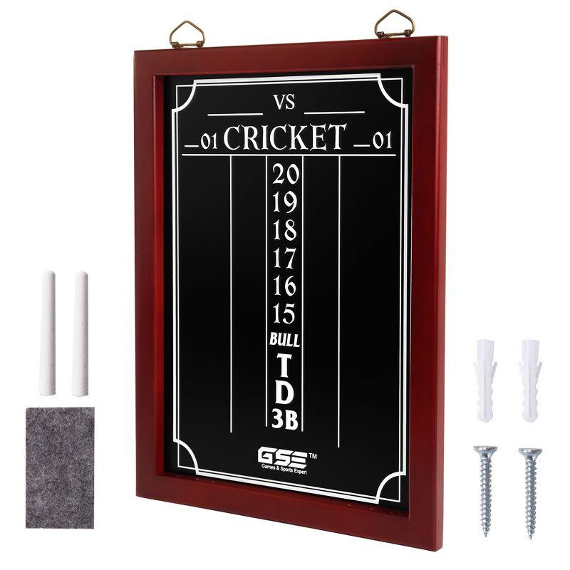 GSE Large Chalk Dart Scoreboard with Chalks