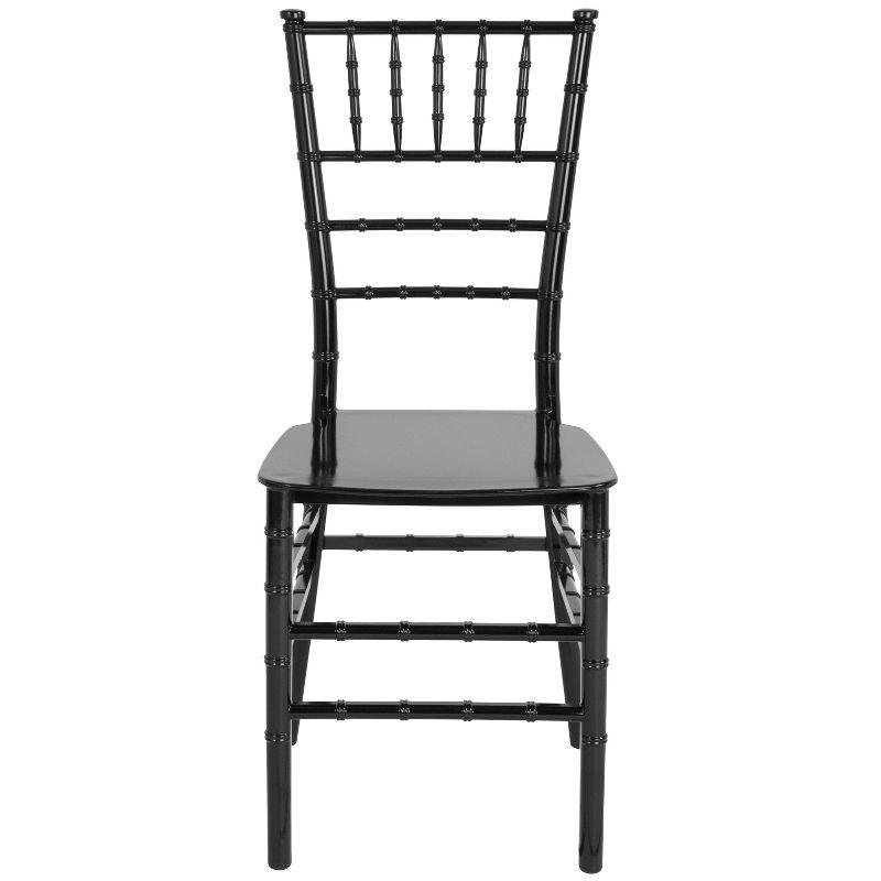 Elegant Black Resin Chiavari Event Chair