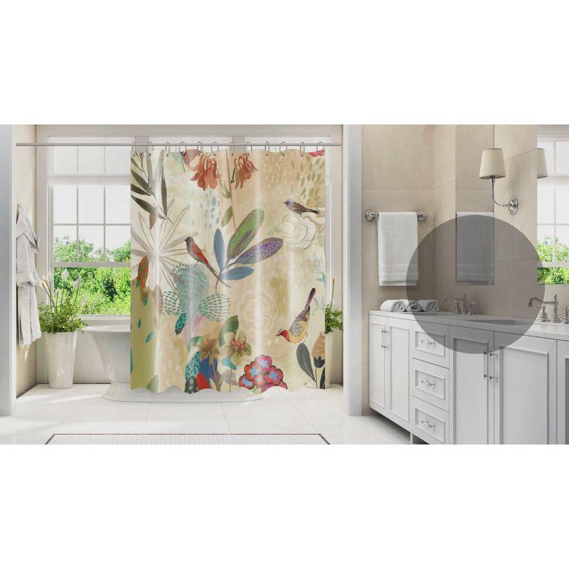 Abstract Shower Curtain Gulf by PI Creative Art