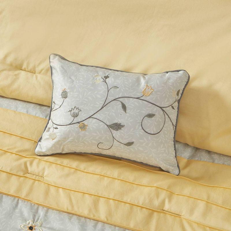 Serene Embroidered 7 Piece Comforter Set