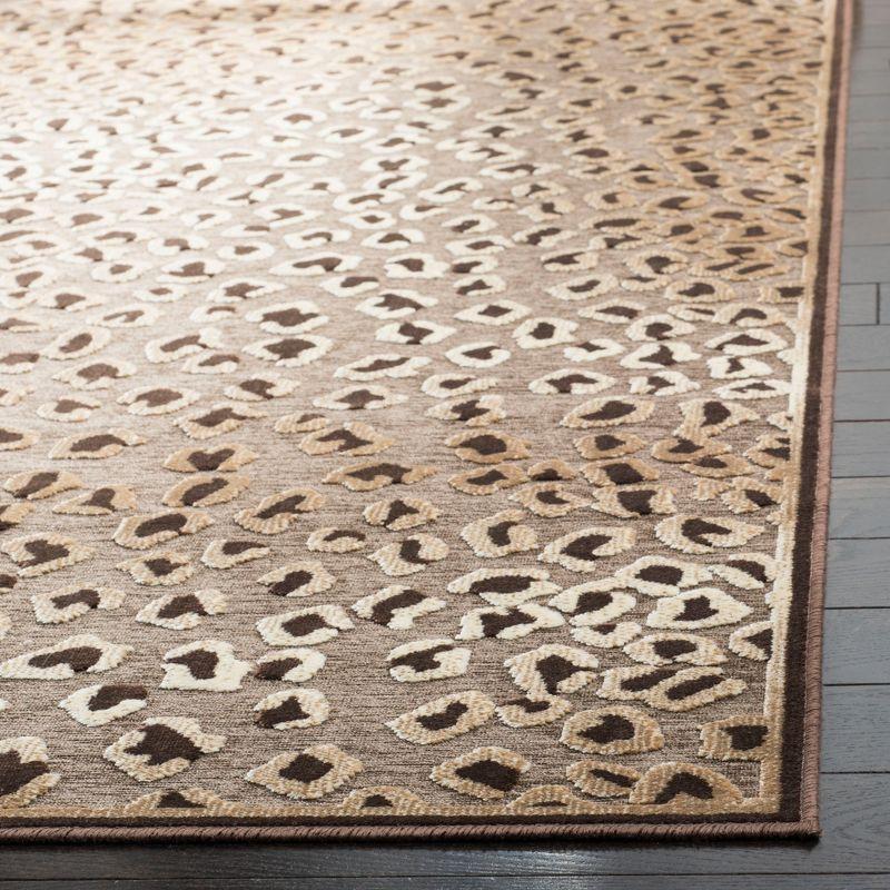 Paradise PAR84 Power Loomed Accent Rug - Beige/Brown - 2'x3' - Safavieh.