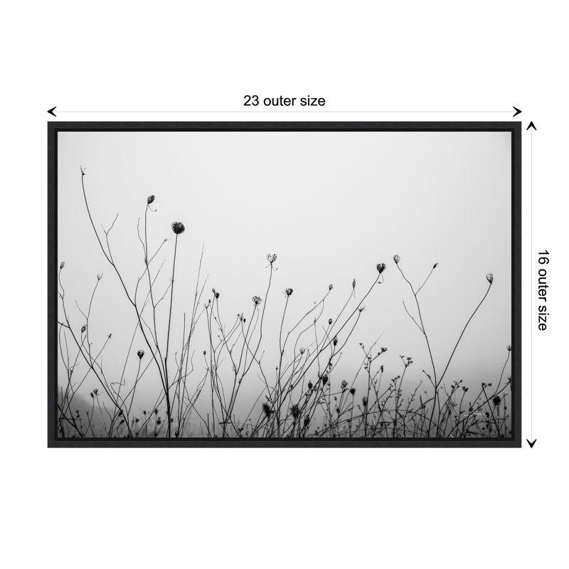 Amanti Art Autumn Grasses by Aledanda Canvas Wall Art Print Framed 23 x 16-in.