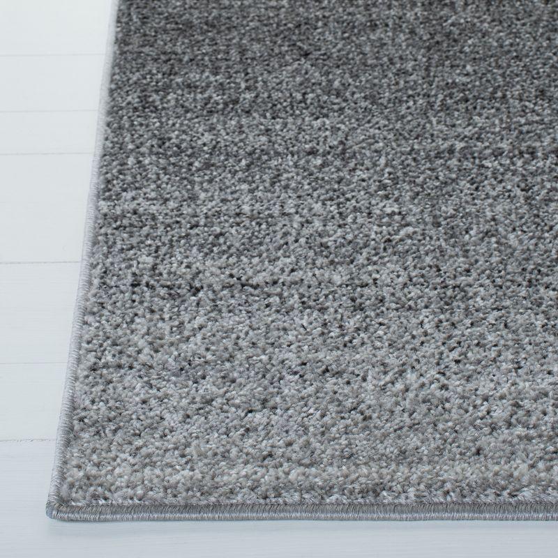 Gray Ombre 4' x 6' Synthetic Area Rug