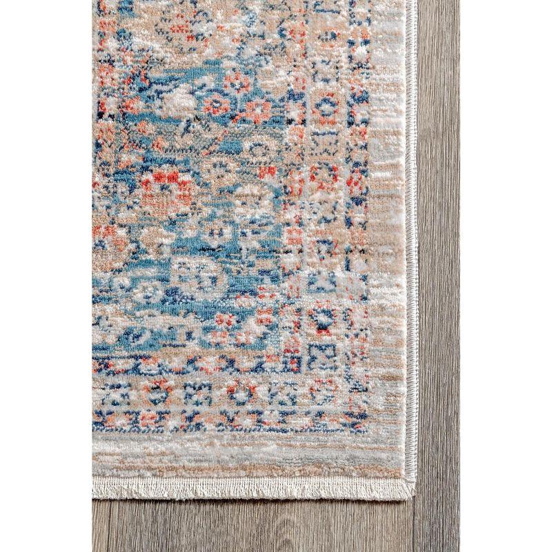 Nuloom Corinne Herati Medallion Indoor Area Rug