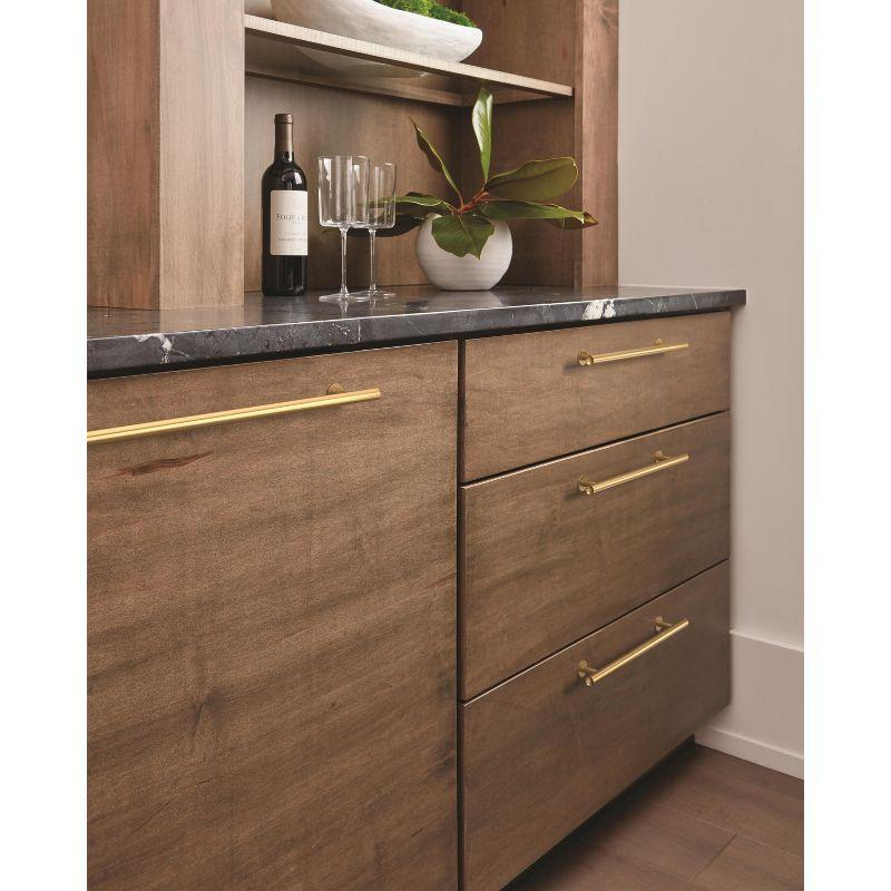 Amerock Radius 7-9/16 inch (192mm) Center-to-Center Champagne Bronze Cabinet Pull