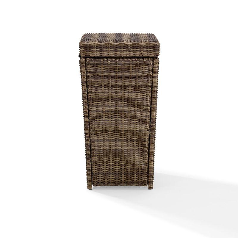 Bradenton Outdoor Wicker Trash Can - Crosley