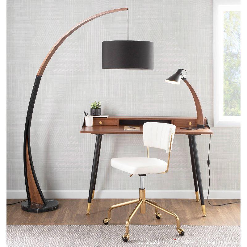 Emmy Gilded Desk Chair