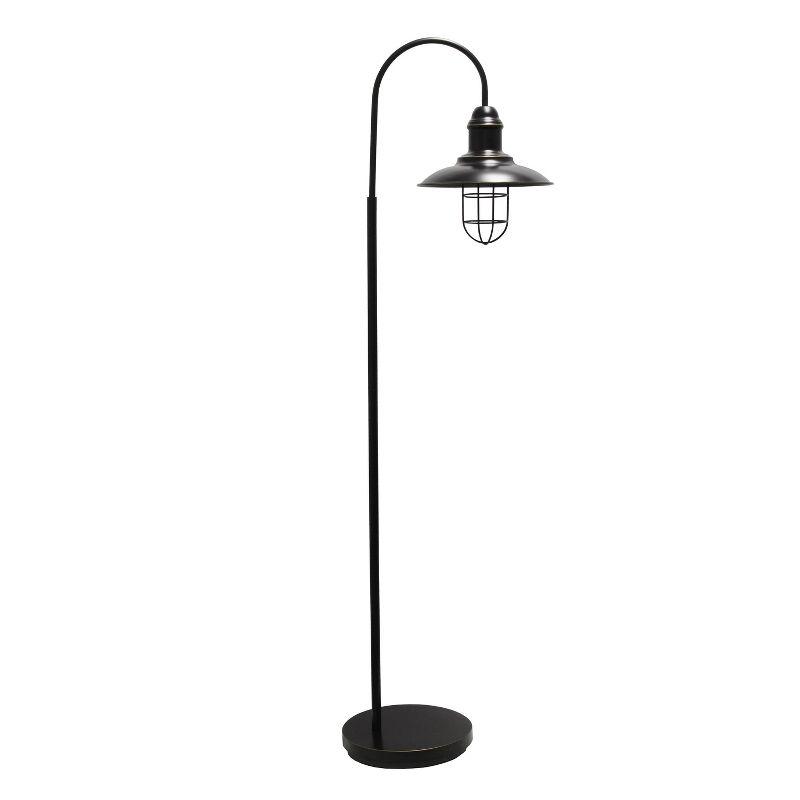 Edison 57'' Matte Restoration Bronze Modern Farmhouse Floor Lamp