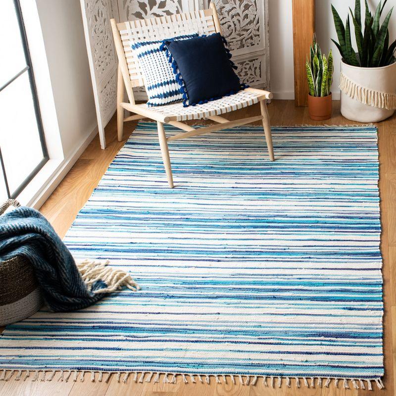 Rag Area Rug RAR126 Hand Woven Area Rug  - Safavieh