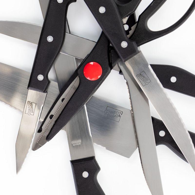 Gibson Home Gibson Home Westover Stainless Steel 13 Piece Knife Block Set