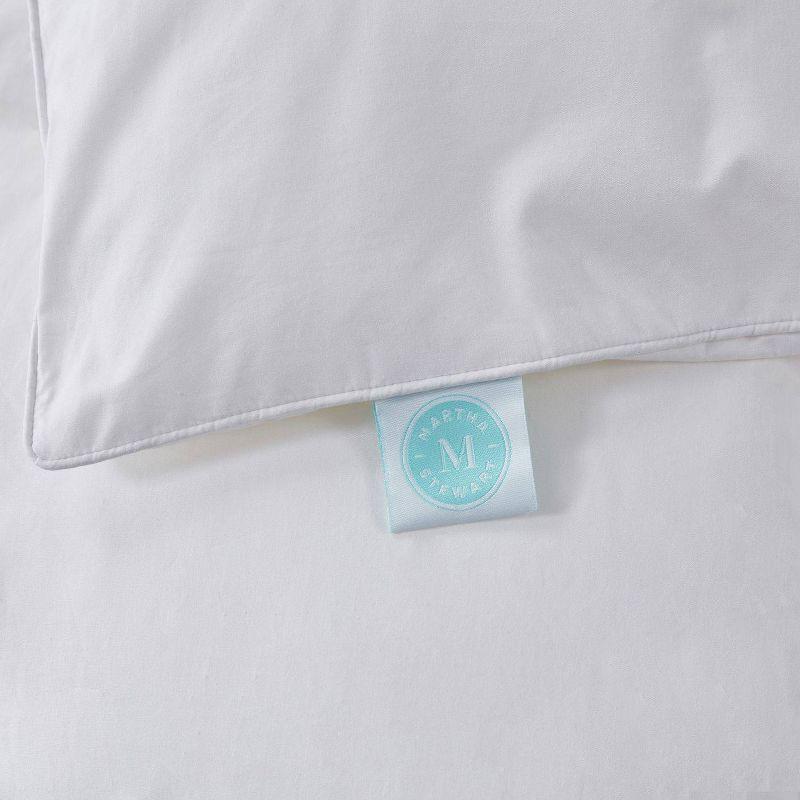 White Twin Cotton Down Alternative Comforter