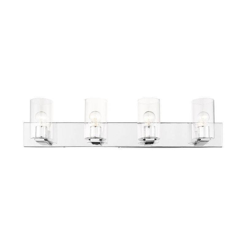 Livex Lighting Zurich 4 - Light Vanity in  Polished Chrome