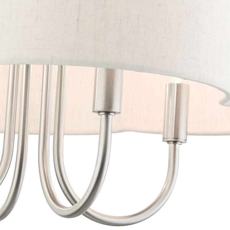 Livex Lighting Solstice 4 - Light Chandelier in  Brushed Nickel