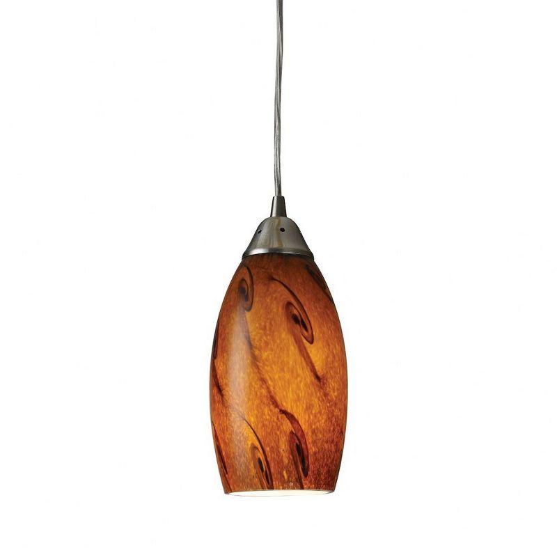 Elk Home Galaxy 1 - Light Pendant in  Satin Nickel