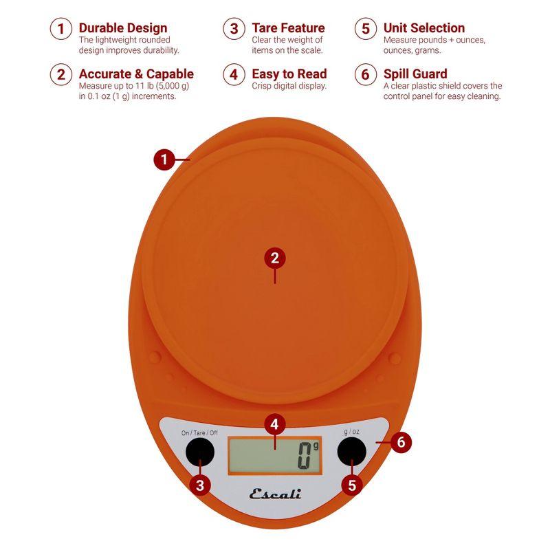 Escali Primo Digital Kitchen Scale