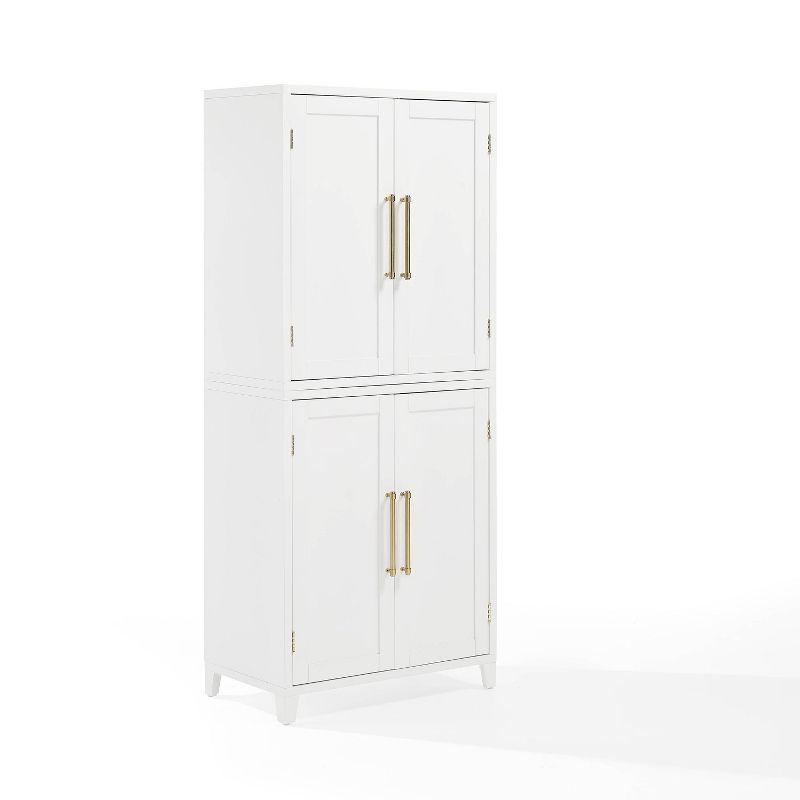 Crosley 70" Roarke Kitchen Pantry Storage Cabinet White