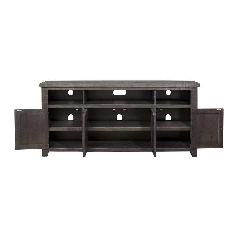 Martin Svensson Home West Mill 65" Solid Wood TV Stand Gray