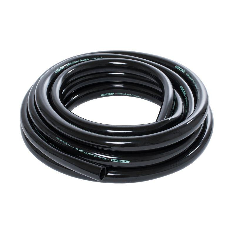 Active Aqua 25' Black Vinyl Hydroponic Irrigation Tubing