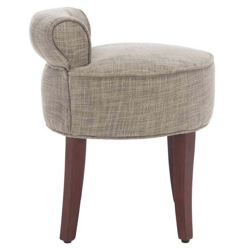 Georgia Vanity Stool - Stone - Safavieh