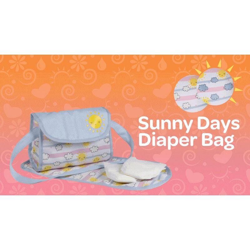 Adora Baby Doll Diaper Bag Set - Color-Changing Sunny Days