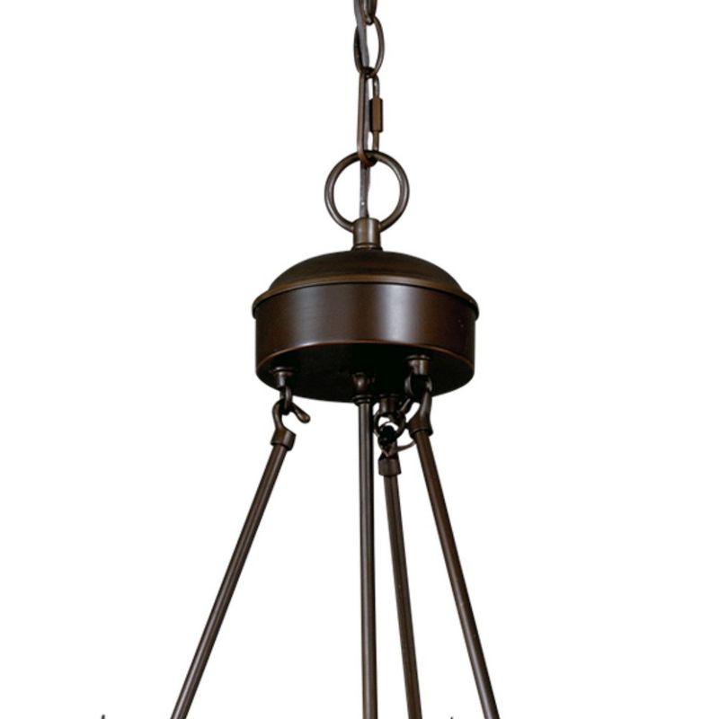 Vaxcel Yosemite 9 - Light Chandelier in  Burnished Bronze