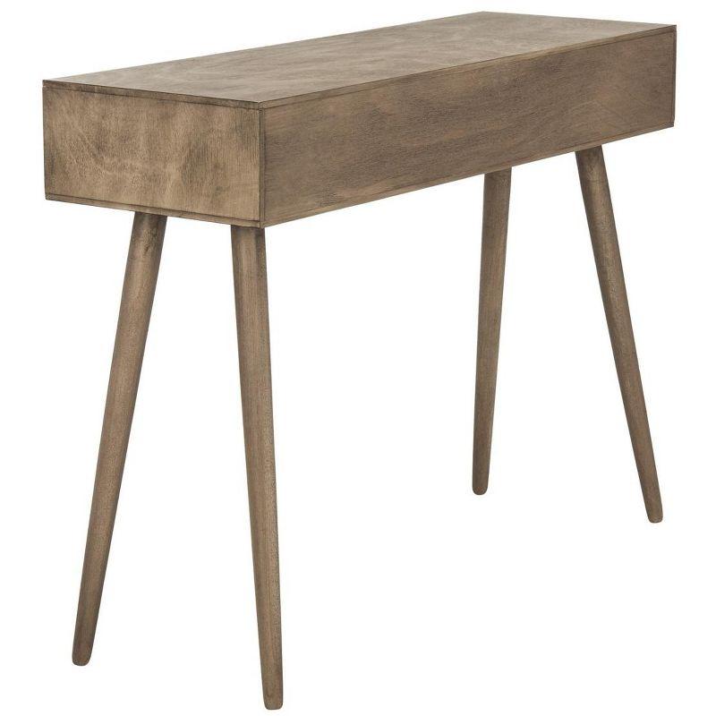 Albus 3 Drawer Console Table - CNS5701B - Brown - Safavieh