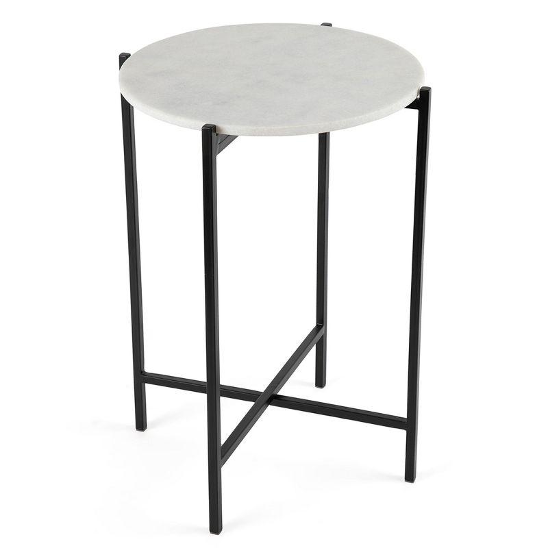BirdRock Home Marble Tray Top End Table