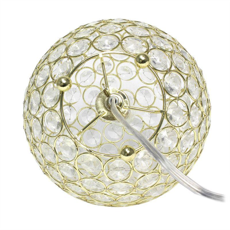 Crystal Ball Sequin Table Lamp - Elegant Design