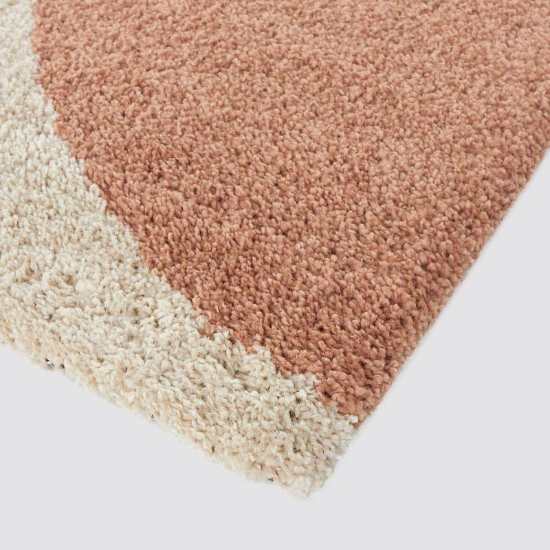 7'10"x10' Chapelle Mid-Century Modern Geometric Rug Pink - Balta Rugs: Fade & Stain-Resistant, High Pile, OEKO-TEX Certified