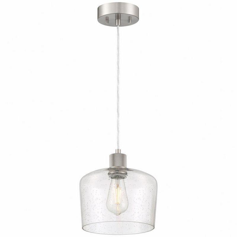 Access Lighting Port Nine 1 - Light Pendant in  Brushed Steel